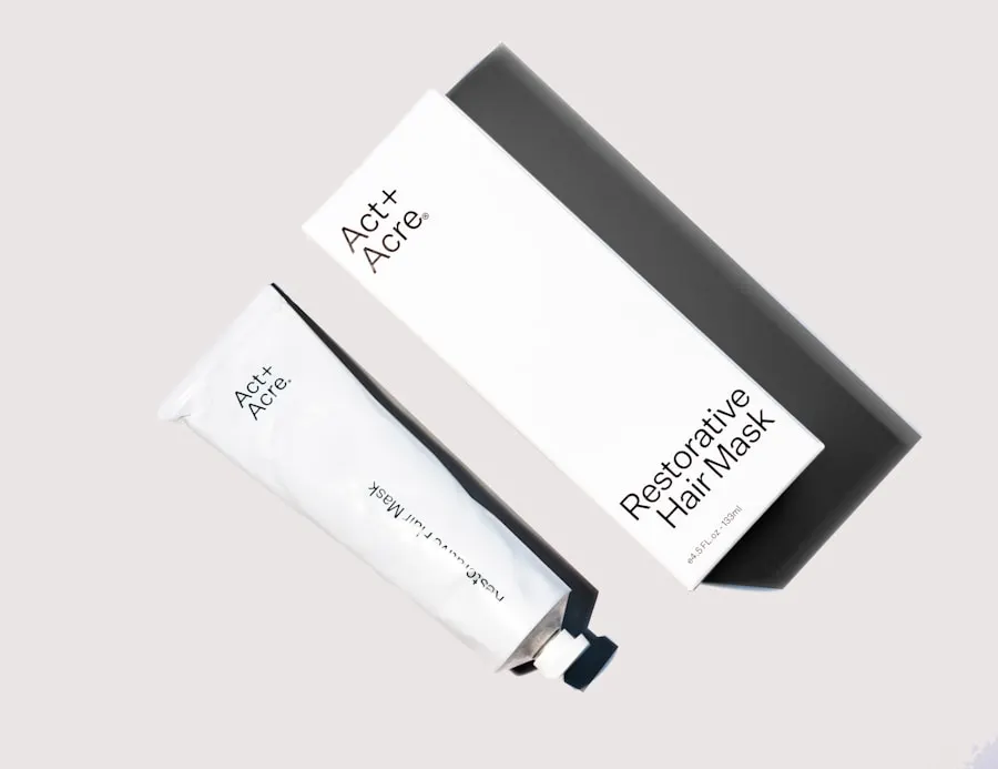 Niacinamide serum in a clean glass bottle